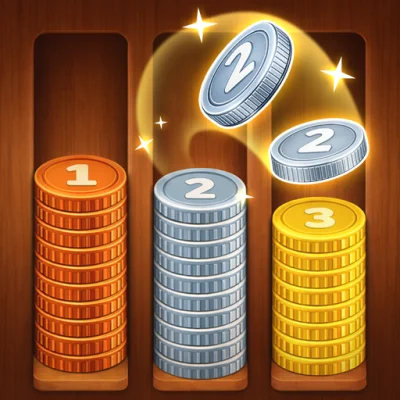 Pocket Sort: Coin Merge Puzzle
