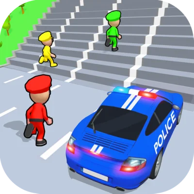 Police Car Shape Shifting Race