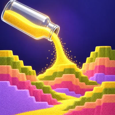 Sand Picture Jam : Color Fill