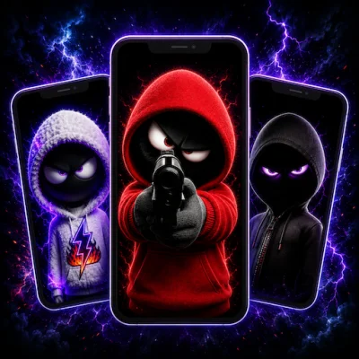 Silly Smile Gun Live Wallpaper