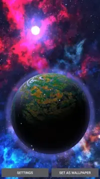 Space Live Wallpaper 3D