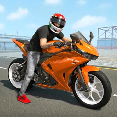 Traffic Moto Rider City
