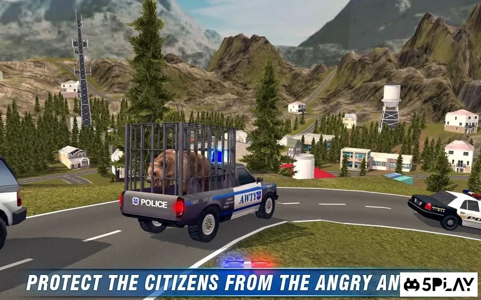 Angry Animals Police Transport 1.4