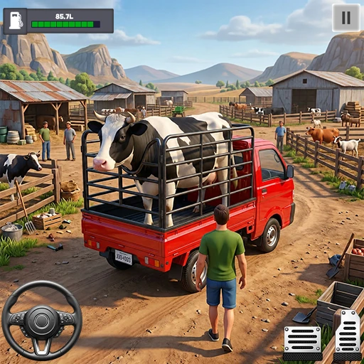 Animal Transport Truck Game 3D