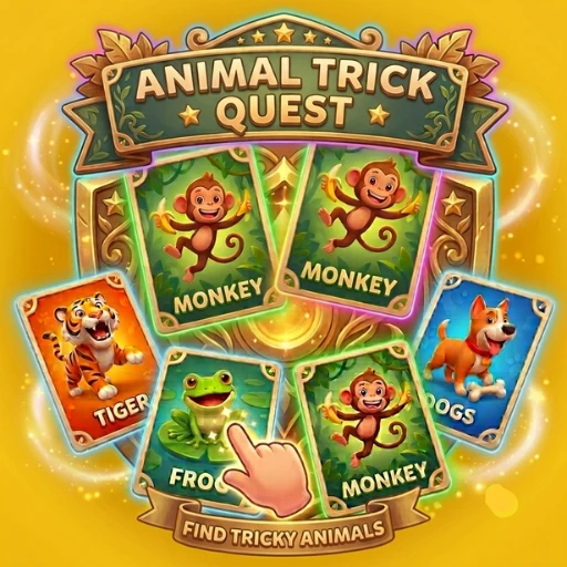 Animal Trick Quest Puzzle Game