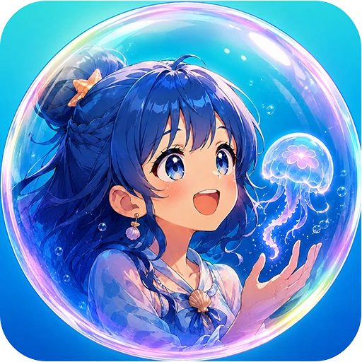 Anime Bubble: Merge Puzzle