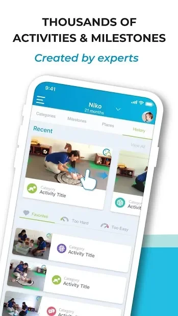 BabySparks - Development Activities and Milestones 4.6.12
