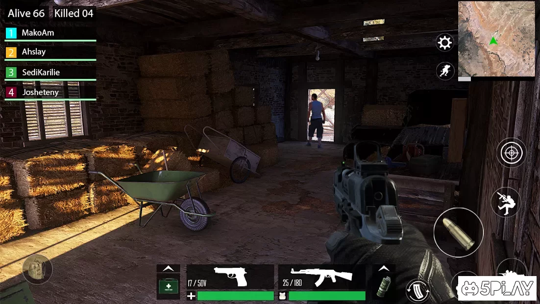 Битва в селі: офлайн -битві ігри Royale 0.0.1c