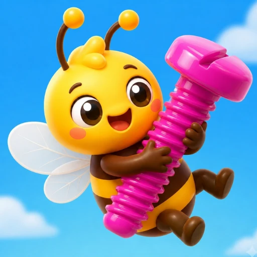 Bee Colony: Screw Puzzle