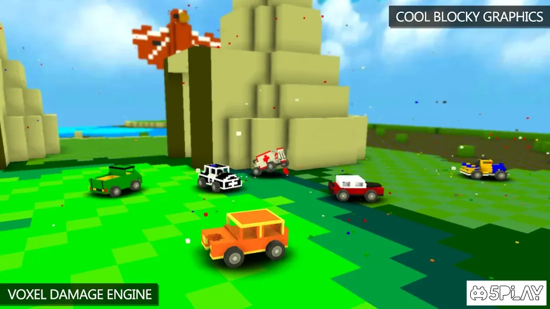 Blocky Demolition Derby 2.03