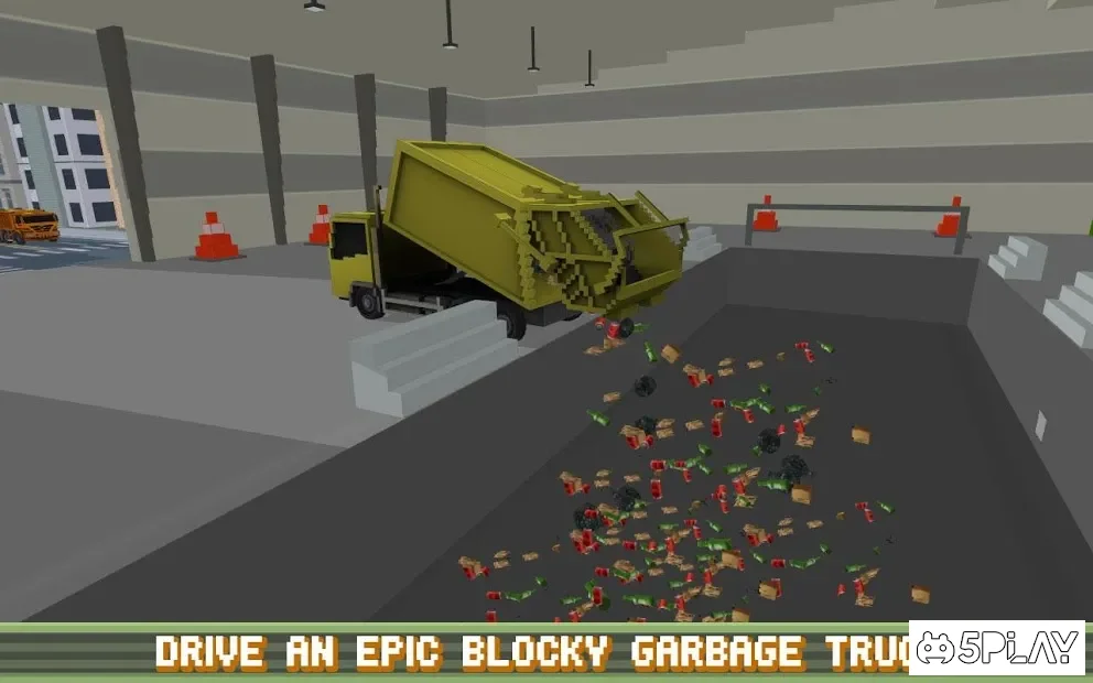 Блочный Мусоровоз SIM PRO 1.6