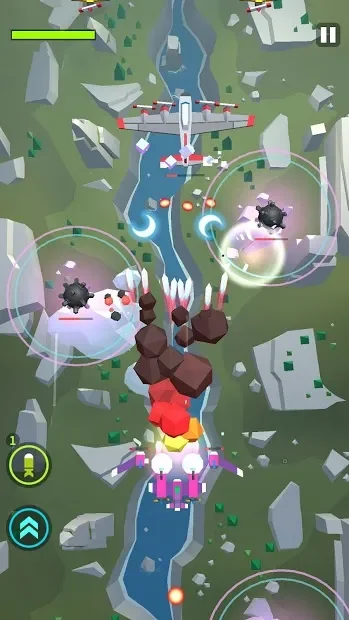 Burning Sky: Aircraft Combat 3D v1.2.1