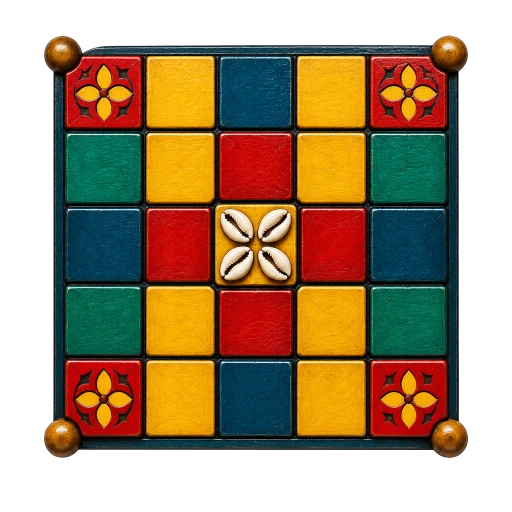 Chowka Bara: Cowrie Board Game