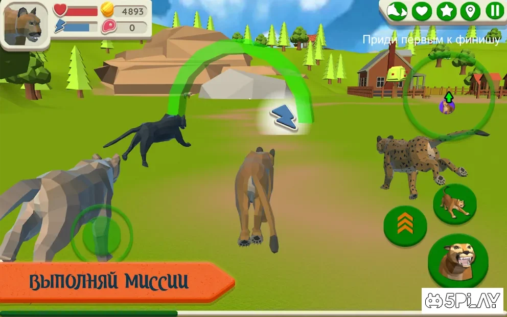 Cougar Simulator: Big Cat Family Game 1.047