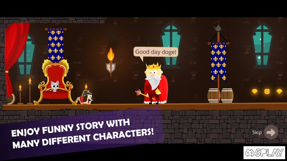 Doge and the Lost Kitten - 2D Platform Game 2.14.0