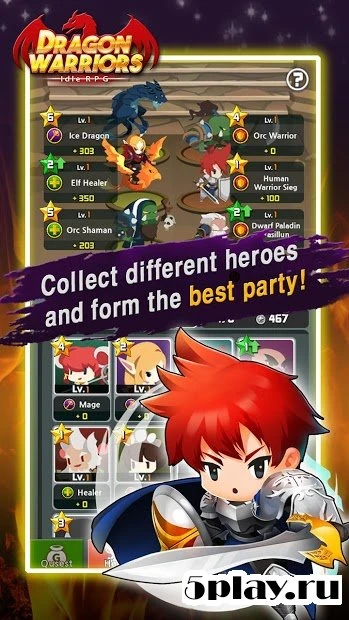 Dragon Warriors : Idle RPG 1.7.0