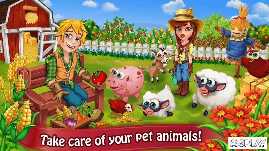 Farm Day Village фермер: Offline игры 1.2.44