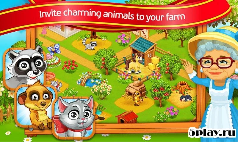 Farm Town: lovely pet on farm 1.1.16