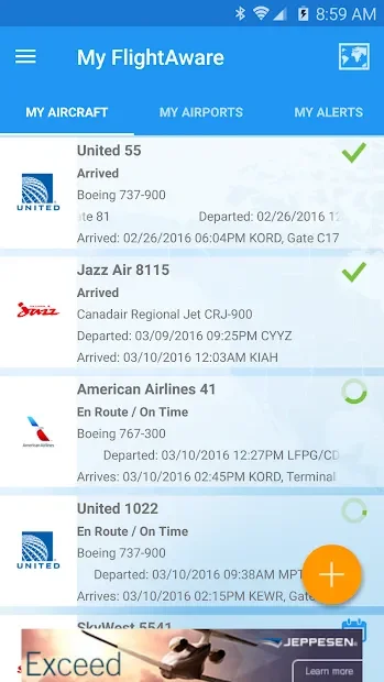 FlightAware Отслеж. полетов 5.6.6