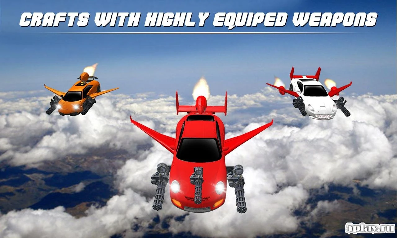 Flying Car Shooting Battle Adventure War Simulator 1.8