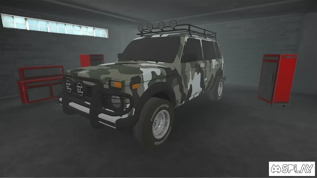 Forest Roads. Niva 1.12.70