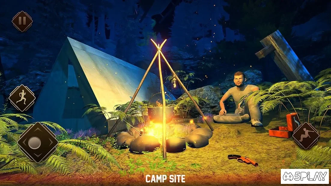 Голова сирены SCP Forest Survival 1.1