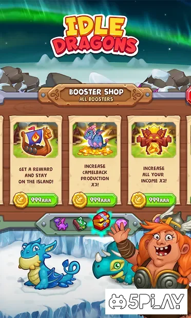 Idle Dragon Empire: tap vikings train dragons 1.01