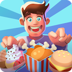 Idle Food Restaurant Tycoon - готувати їжу гра
