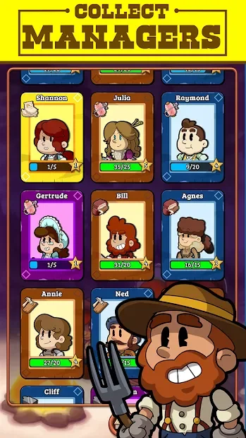 Хайлд Фронтер: TAP Town Tycoon 1.062