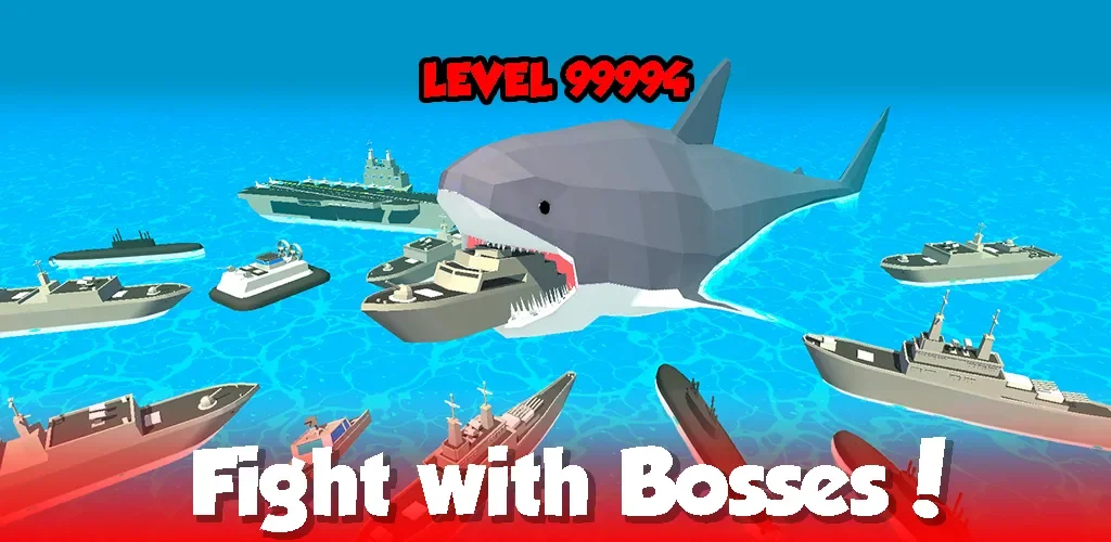 Idle Shark World: Hungry Monster Evolution Game 3.1