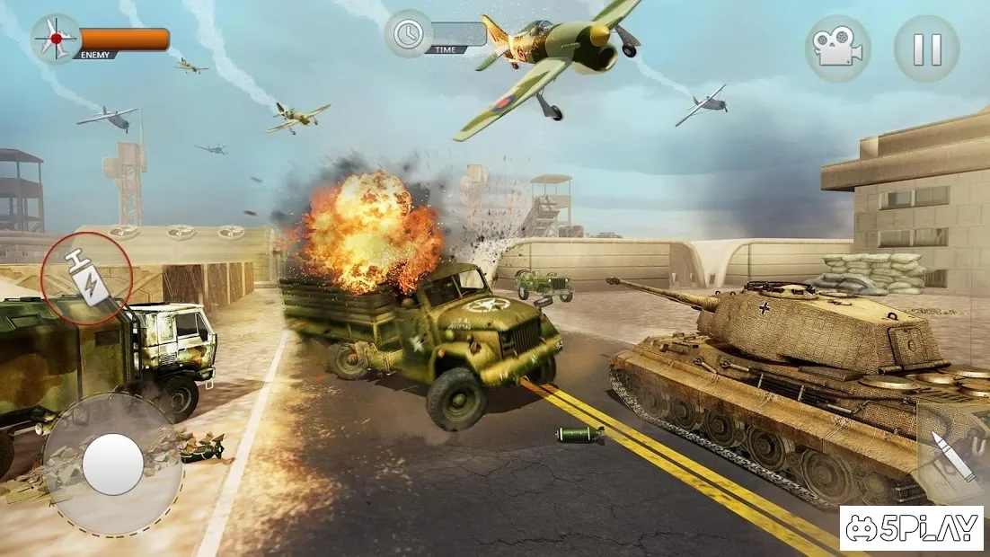 Jet War Fighting Shooting Strike: Air Combat Games 2.1