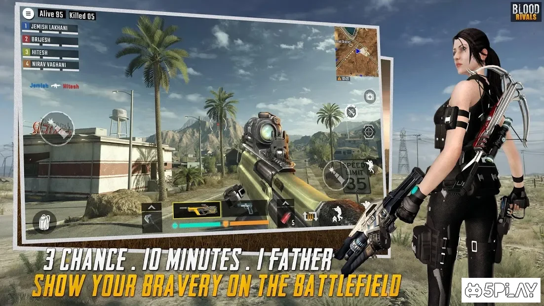 Кровь соперников: Battleground Стрелялки 2.4