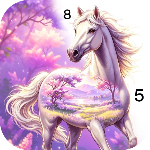 Magic Fantasy Paint by Numbers
