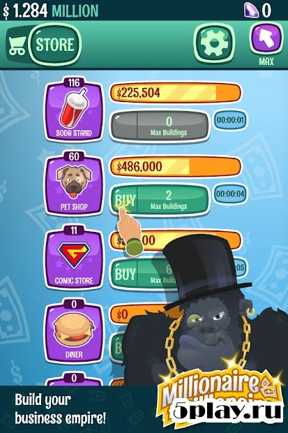 Millionaire Billionaire Tycoon - Clicker Game 0.172