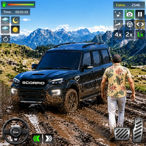 Mud Jeep Simulator Jeep Game