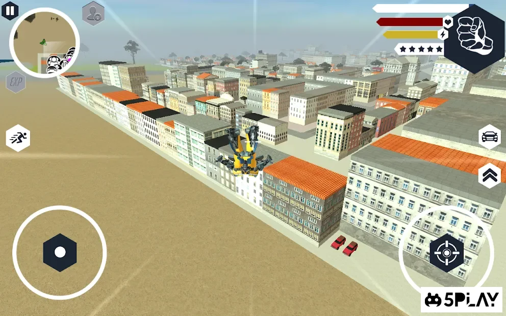 Muscule Car Robot 2.1