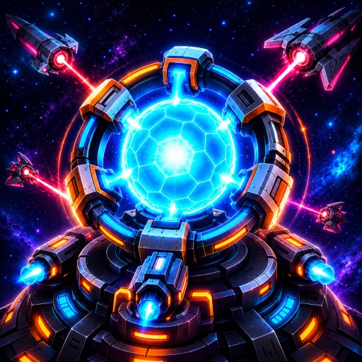 Neon Core - Idle Tower Defense