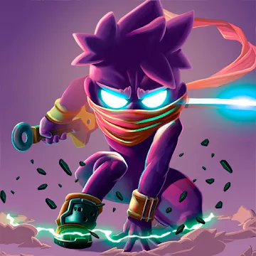 Ninja Dash - Ronin Shinobi: Запуск, стрибок, слеш.