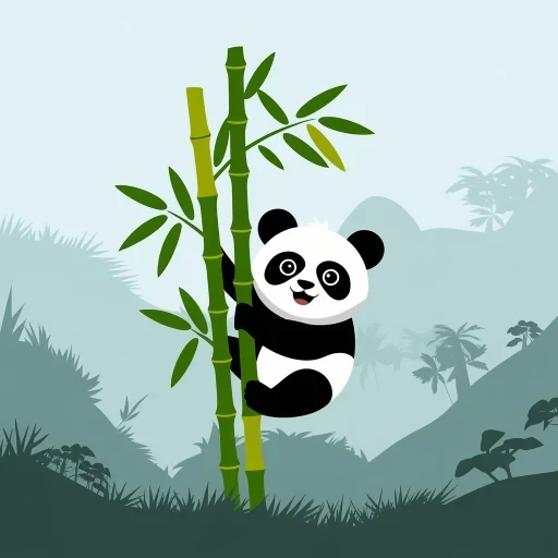 Panda Climbing Game