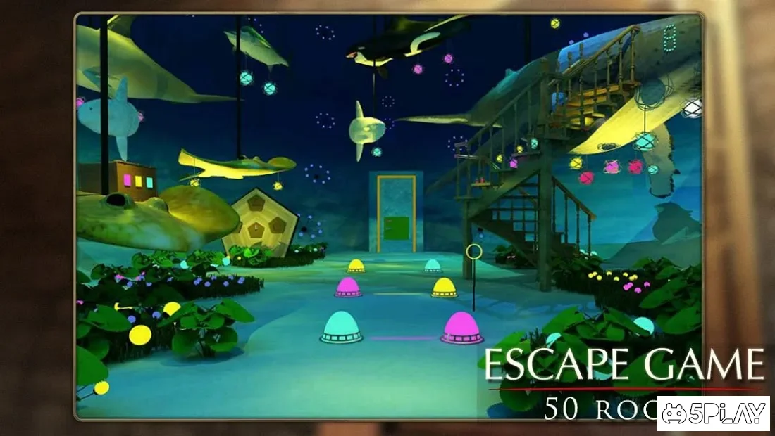 Побег игра: 50 комната 1 v45