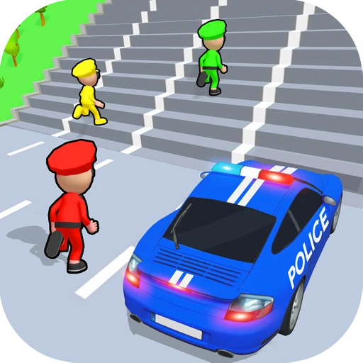 Police Car Shape Shifting Race