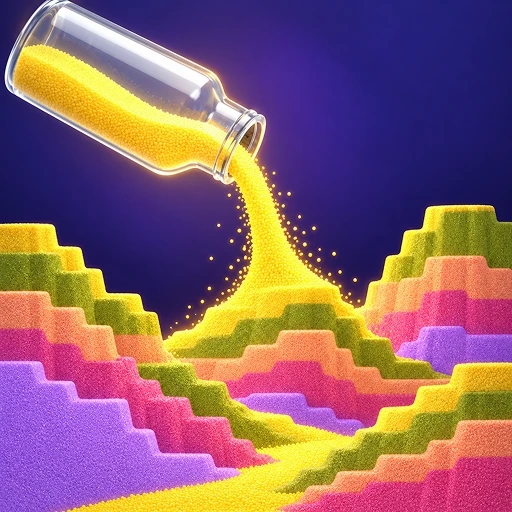 Sand Picture Jam : Color Fill