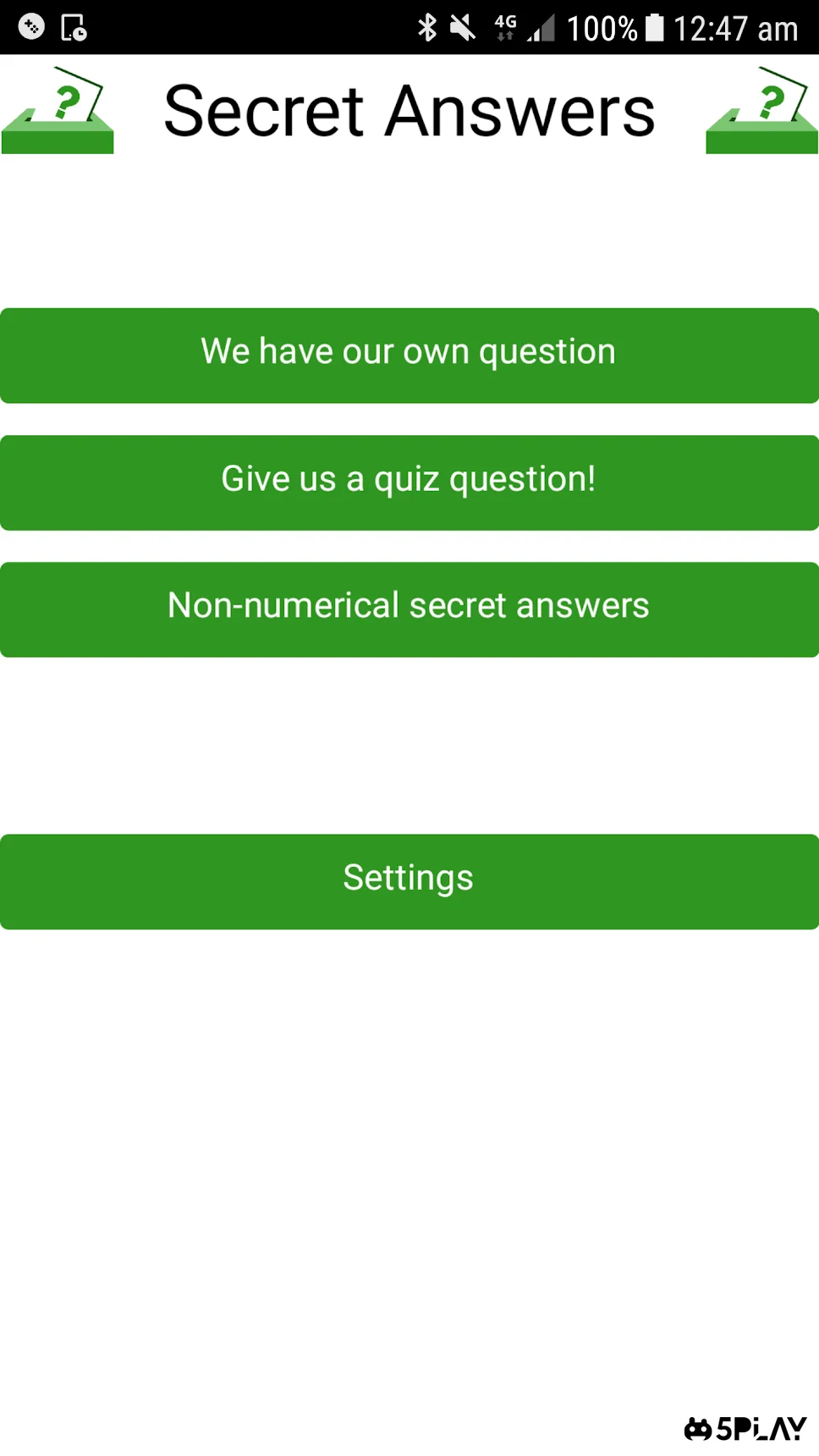 Secret Answers 7.0