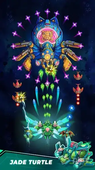  Atlantis - Alien Space Shooter 9.12.066 (Мод: неограниченное количество денег/меню) на Андроид бесплатно
