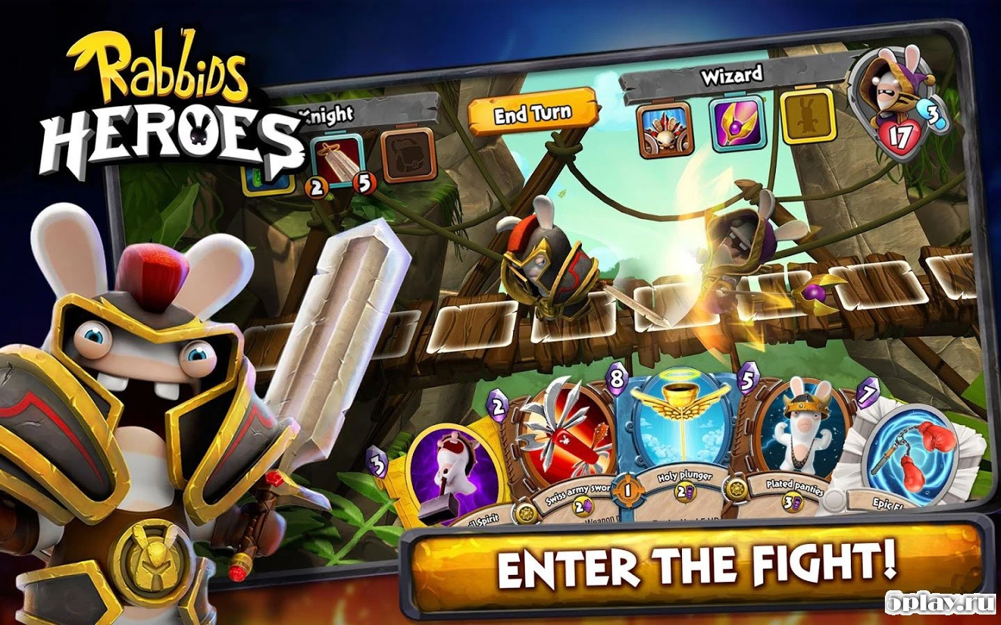  Rabbids Heroes 1.1.3 (Мод: no mana cost) на андроїд безкоштовно