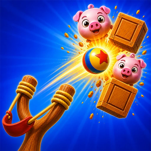 Slingshot Smash: Physics Game