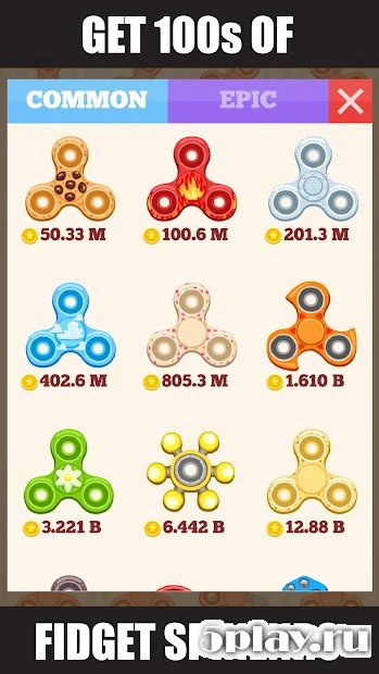 Spinner Evolution - Merge Fidget Spinners! 6.40