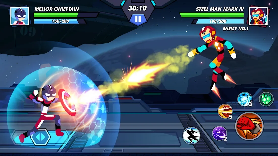 Stickman Fighter Infinity - Super Action Heroes 1.37