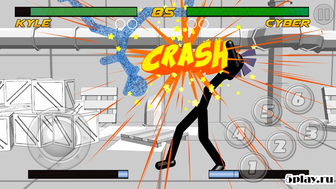 Стикмен Драка 3D 1.08