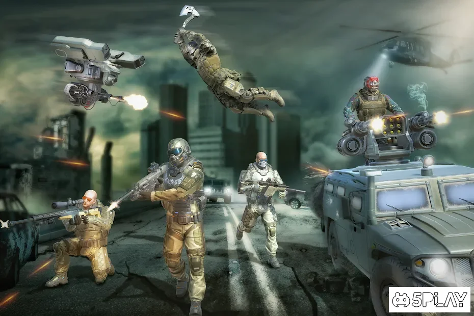 Страна войны: выживание стрельба игры 1.6